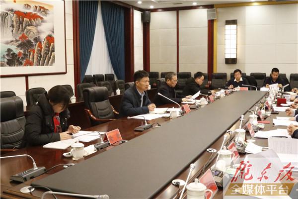 河南心連心化學工業集團負責人來慶陽市考察