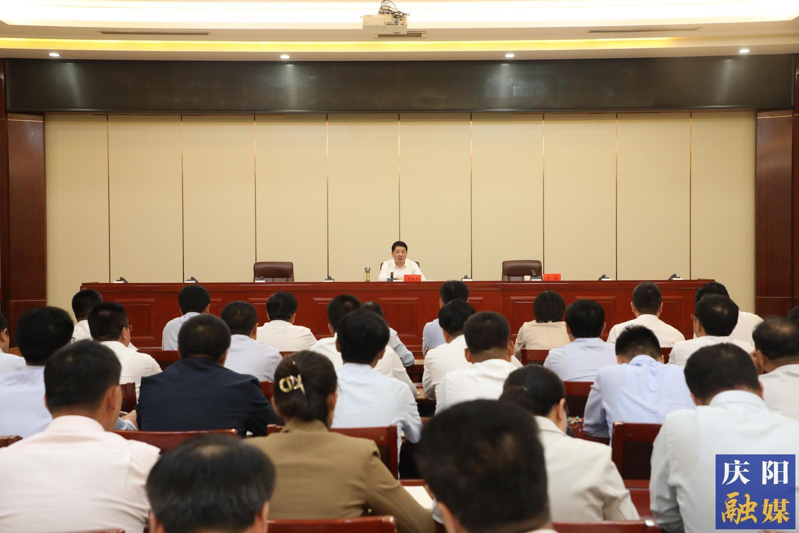 周繼軍在鎮原縣宣講黨的二十屆三中全會精神時強調 弘揚改革創新精神 落實全會戰略部署 奮力譜寫中國式現代化慶陽實踐新篇章原創 慶陽融媒  瀏覽量