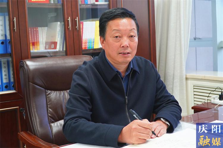 聚焦發展改革主責主業 凝心聚力推促數字招商——訪慶陽市發展和改革委員會主任高世武