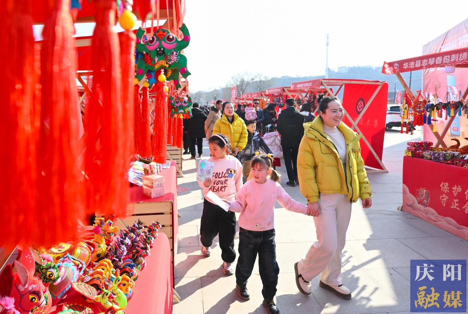 【慶陽年味·攝影報道】?慶陽年貨節重磅開啟，非遺好物大集結！