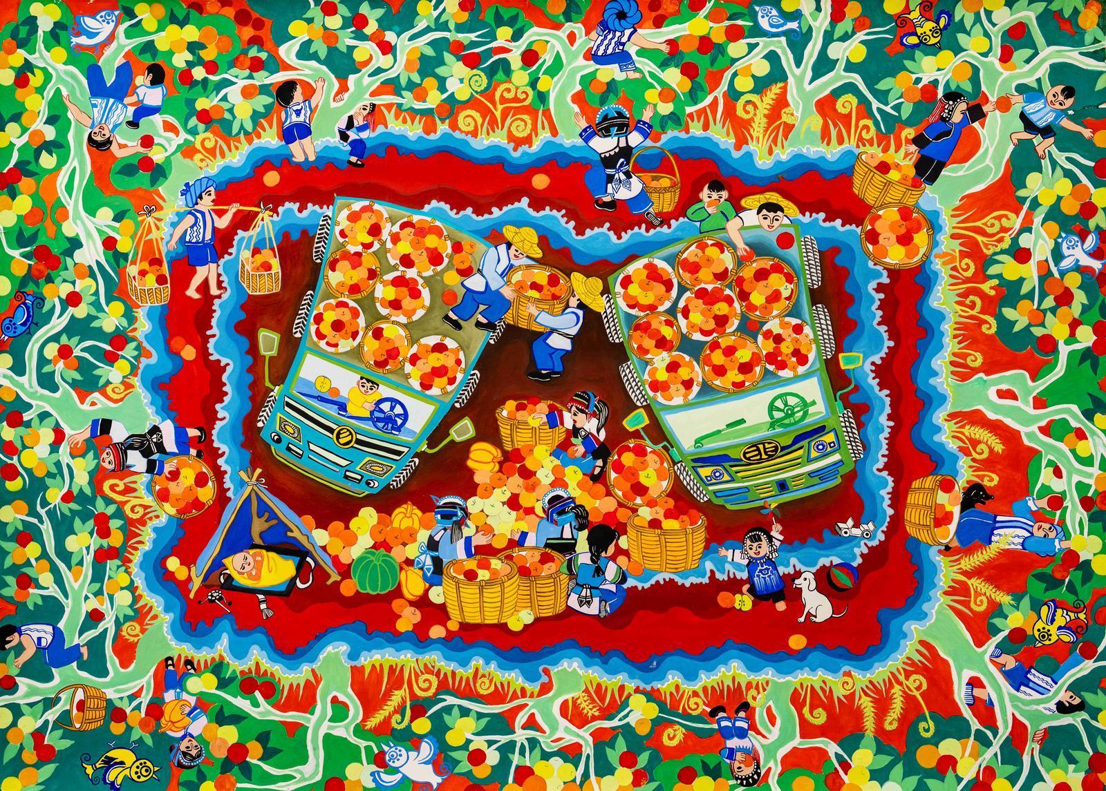 賞年畫· 過大年︱“新生活·新風尚·新年畫”線上作品展播?