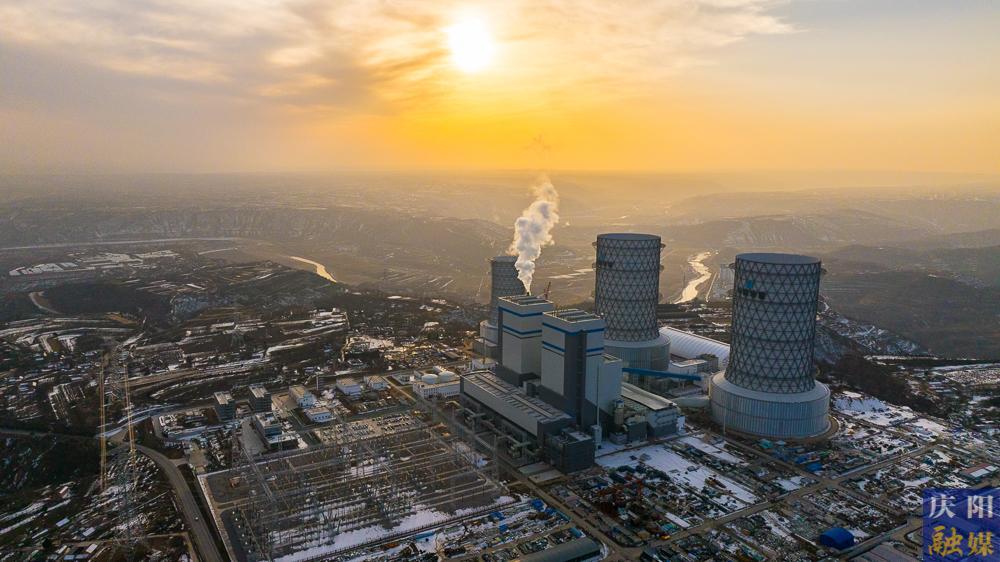 【攝影報道】正寧電廠兩臺機組一季度將全面建成投產