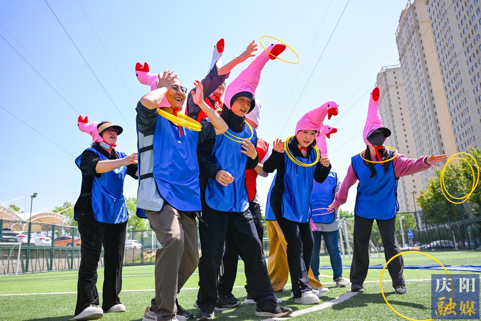 【攝影報道】慶陽融媒舉辦職工運動會 提振團隊活力