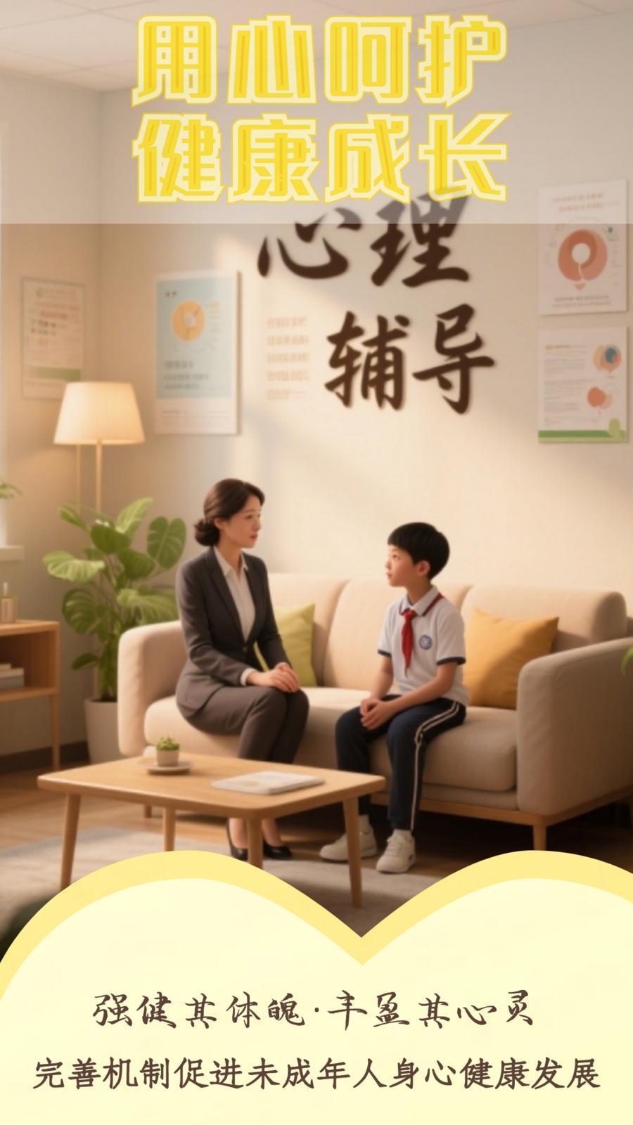 未成年人思想道德建設︱用心呵護 健康成長