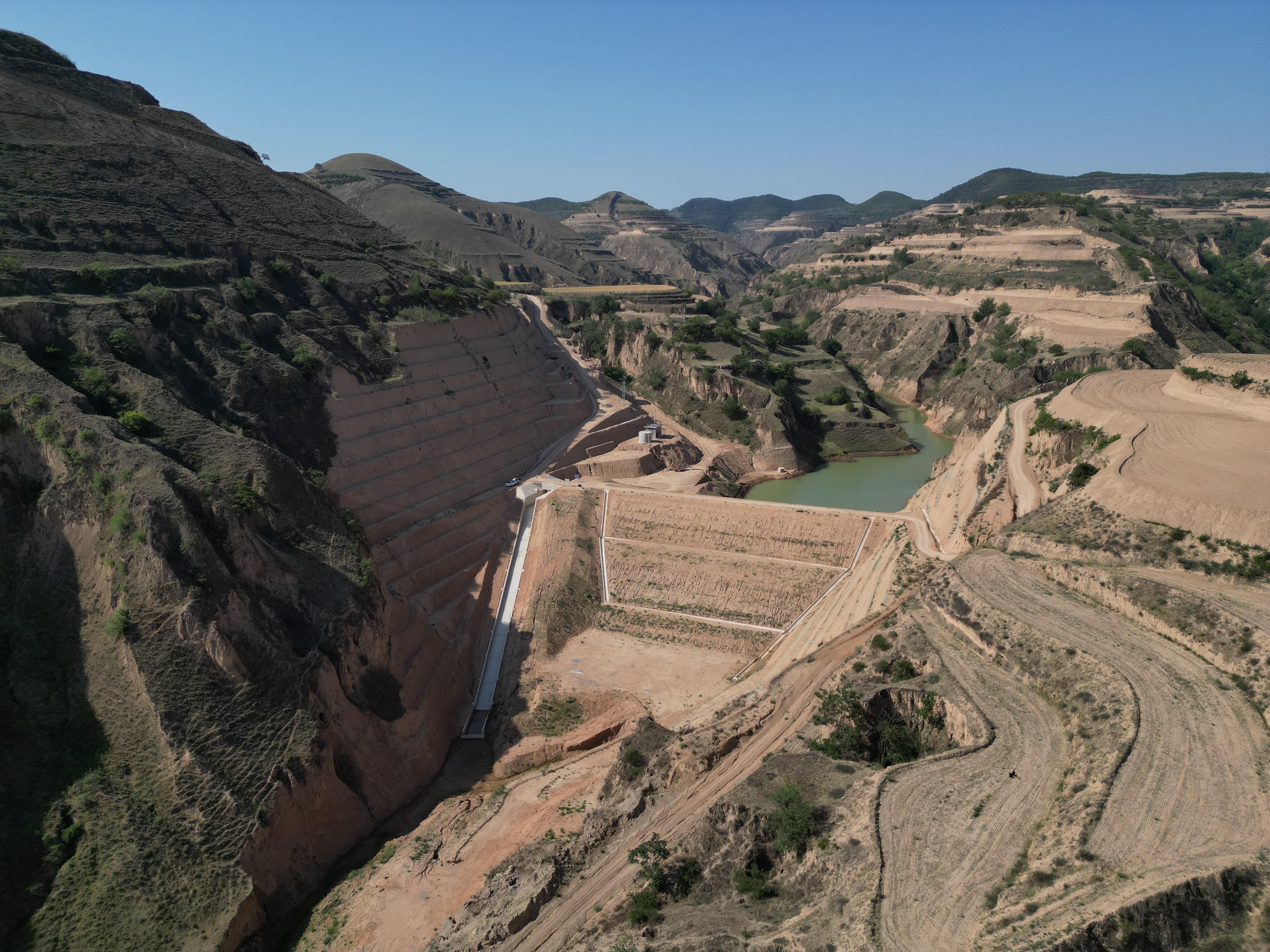 環縣淤地壩建設“鎖”牢黃土地