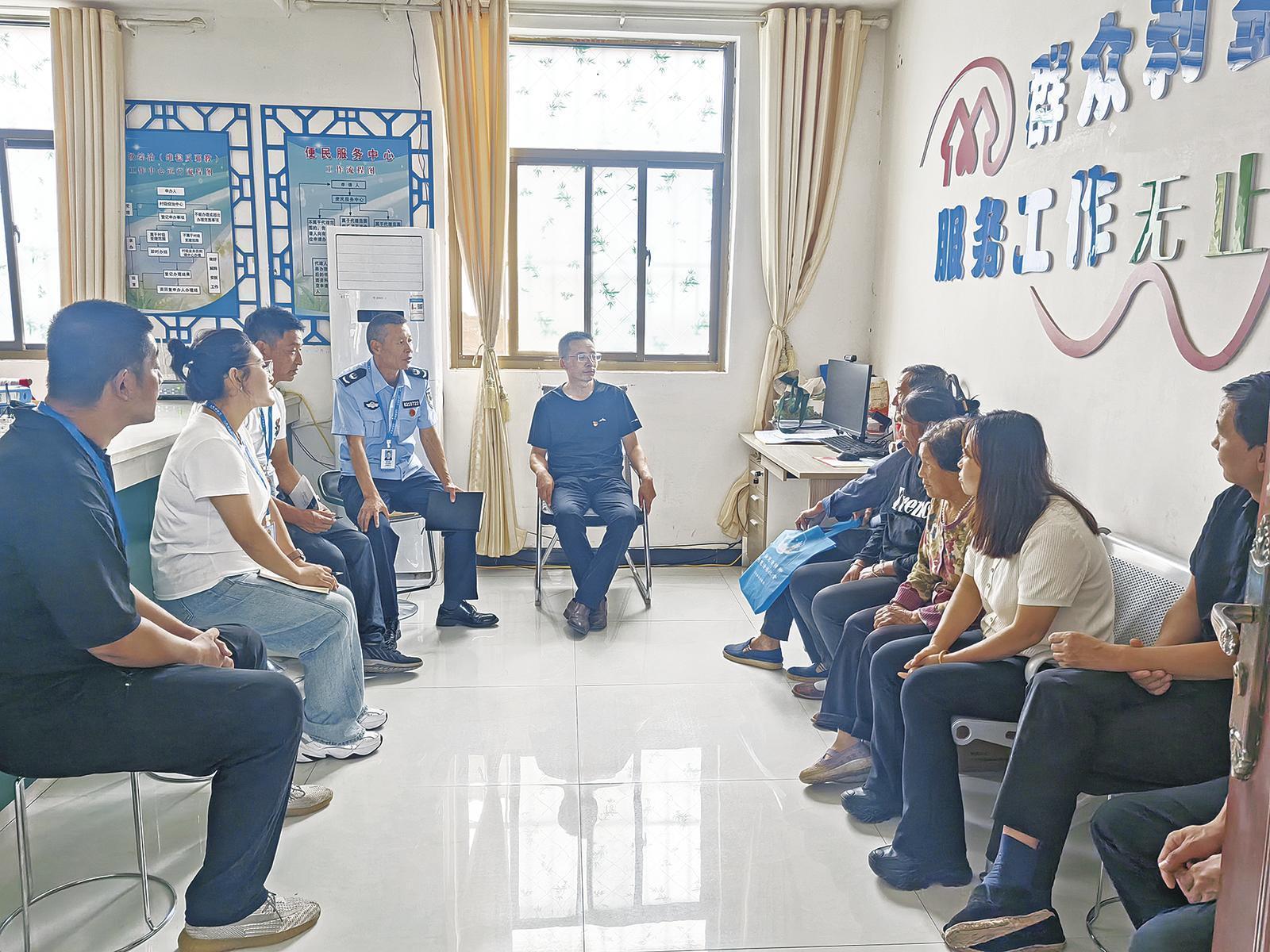 【法治慶陽】合水：“說事日”繪就基層善治新“楓”景