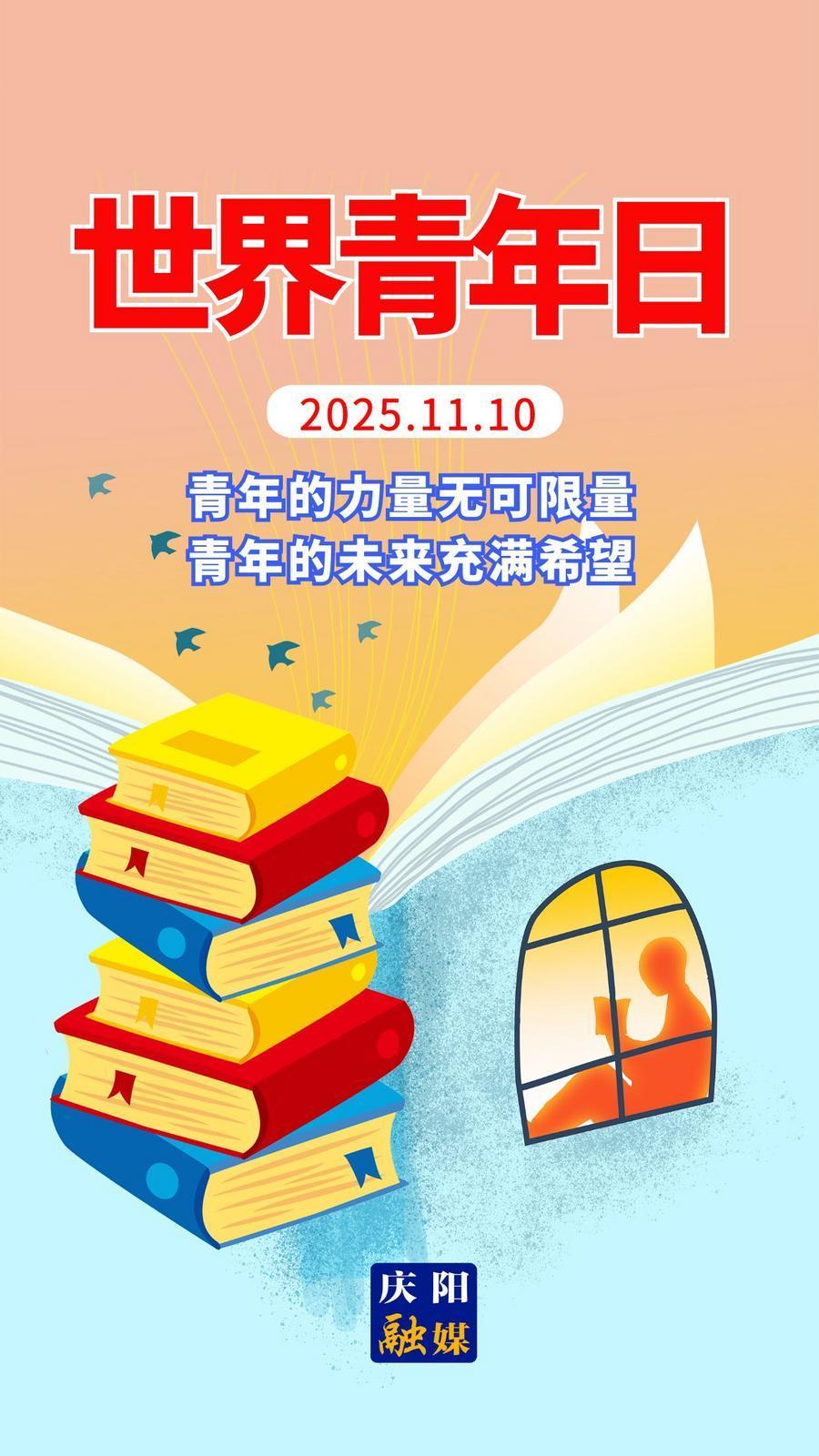 【微海報】世界青年日｜青年的力量無可限量，青年的未來充滿希望