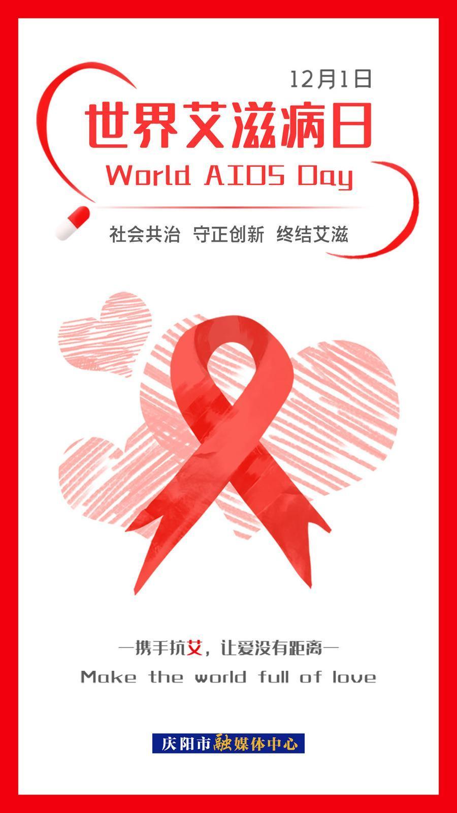 【微海報(bào)】世界艾滋病日 | 社會(huì)共治 守正創(chuàng)新 終結(jié)艾滋