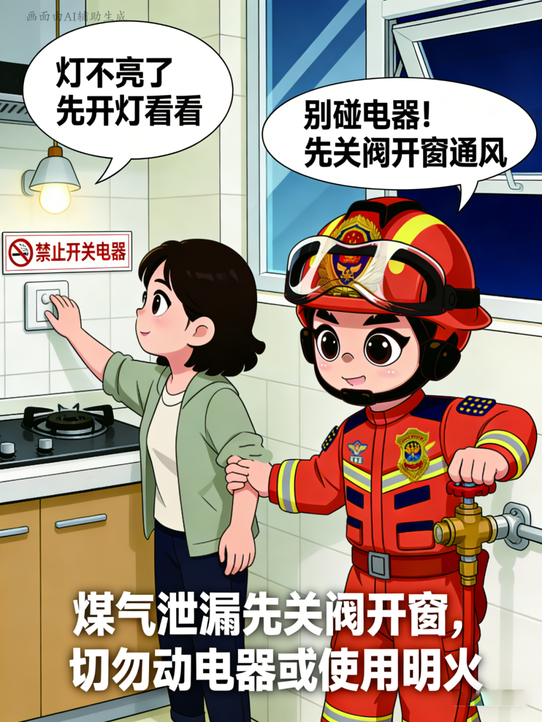 慶陽消防有“畫”說 冬季取暖別大意！