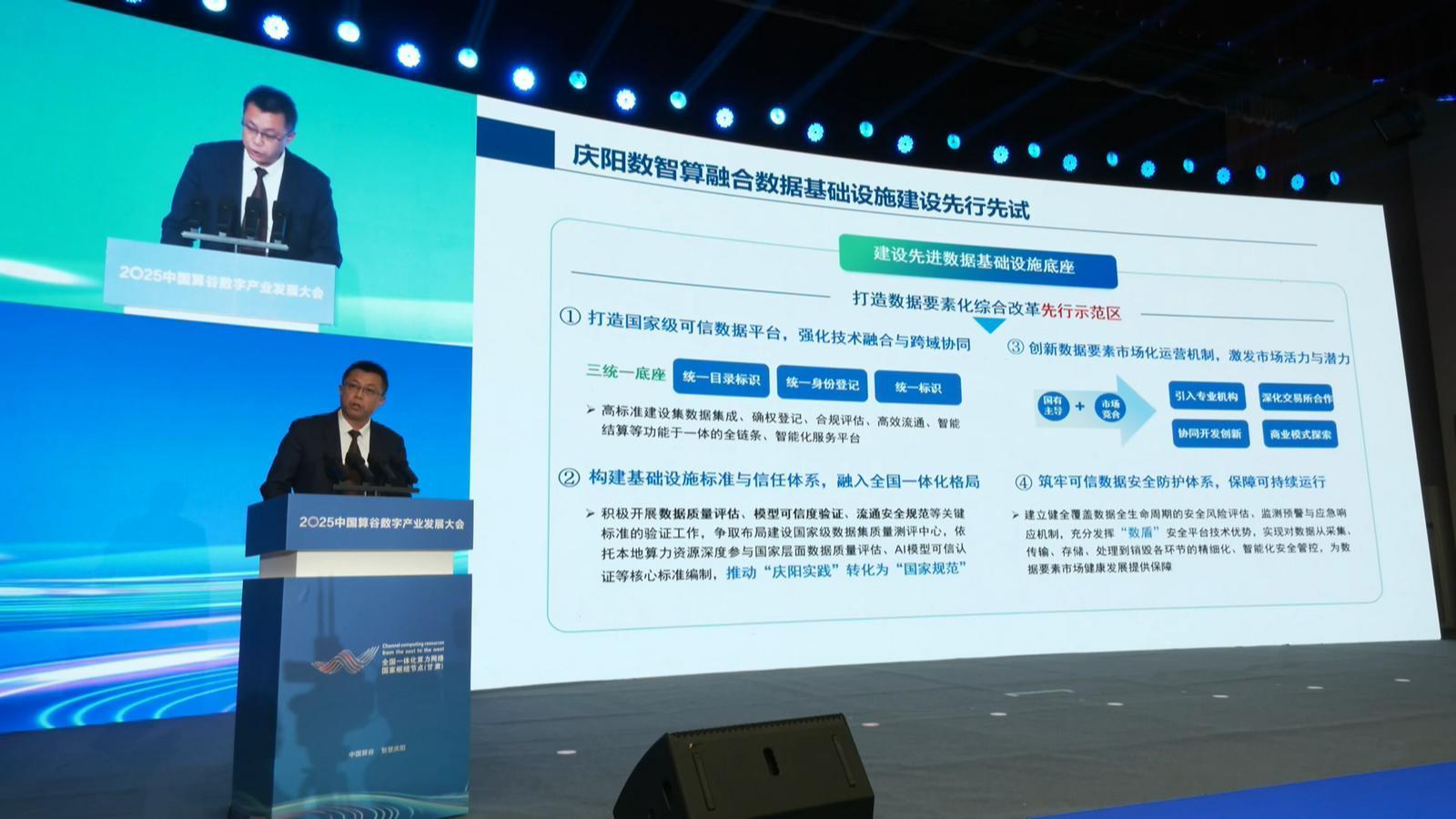中國算谷2025數(shù)算成果（6）丨慶陽數(shù)智算融合數(shù)據(jù)基礎(chǔ)設(shè)施建設(shè)先行先試行動計劃發(fā)布