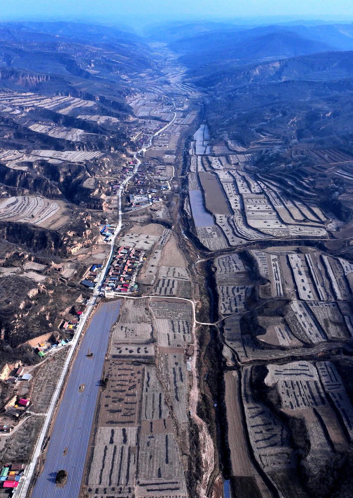 【大美慶陽】正寧縣三嘉鄉弟家川冬景