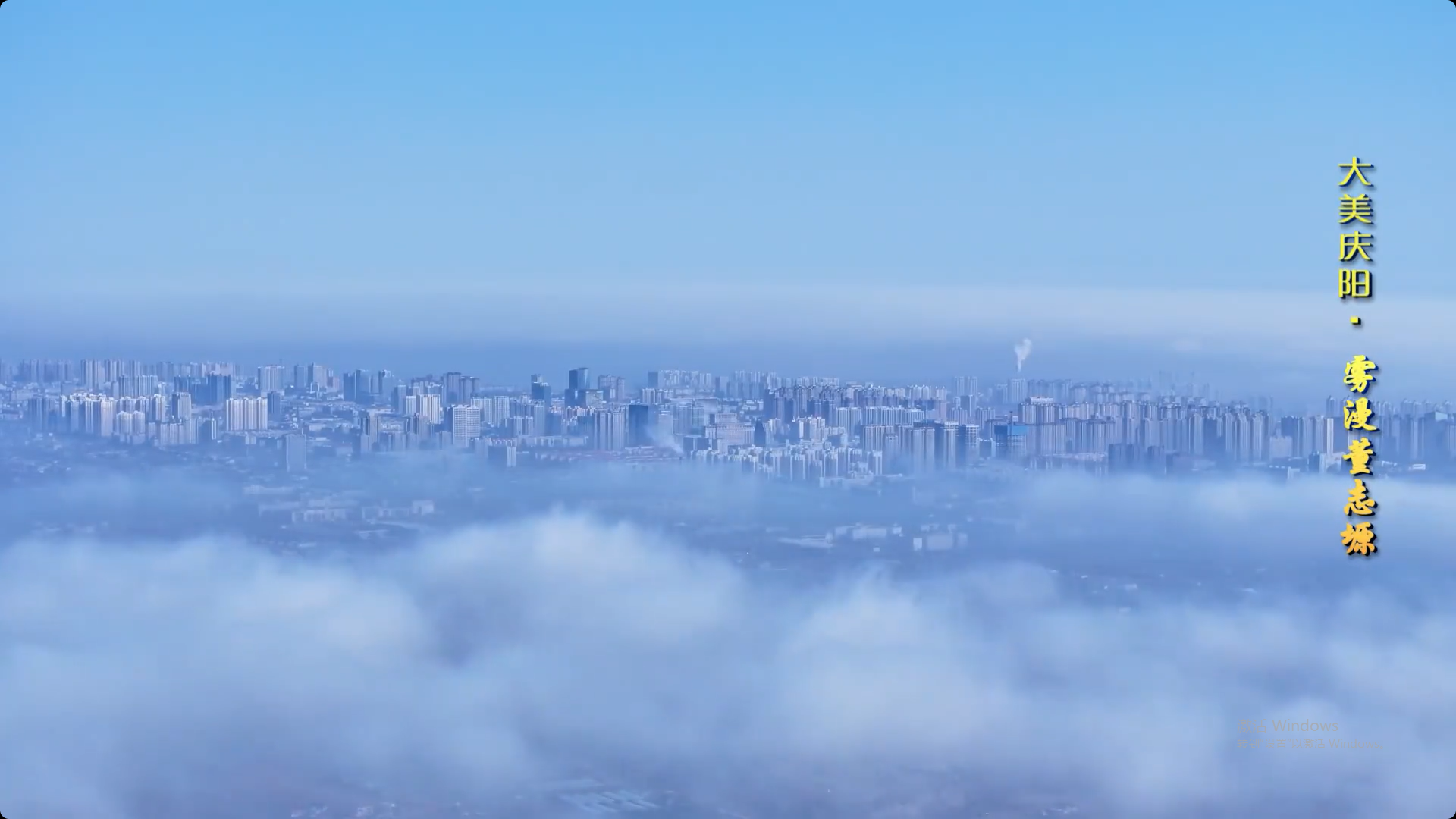 【大美慶陽】霧漫董志塬