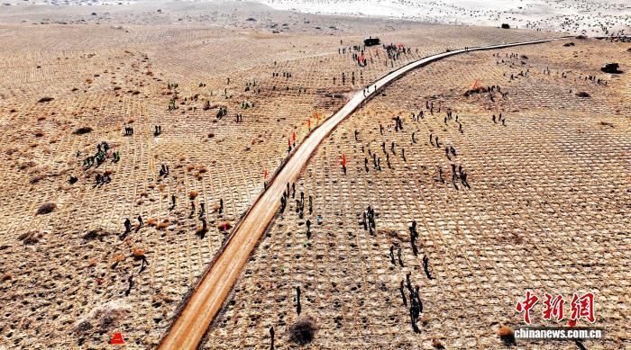 綠滿隴原·奇跡三北 | 甘肅武威：治沙接力七十載 沙海生綠煥新生